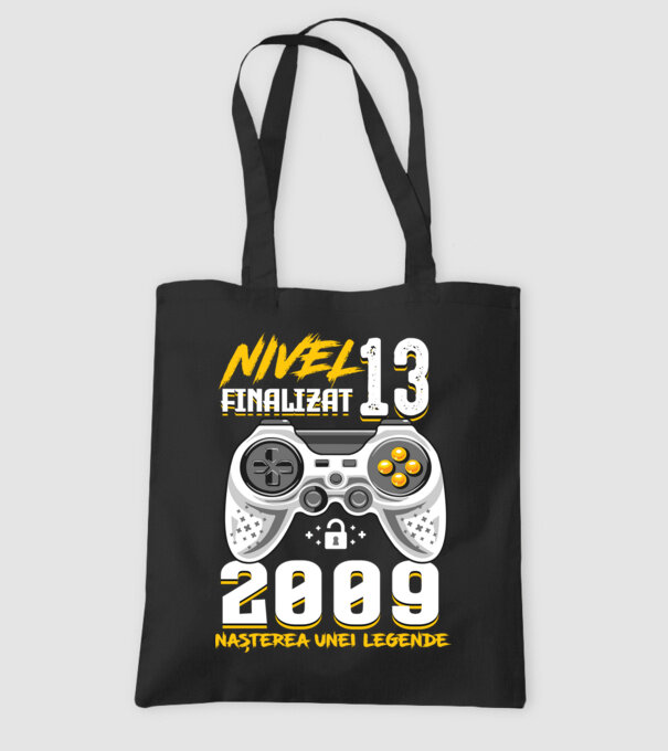 Nivel 13 finalizat. 2009 nașterea unei legende model negru pe tricou