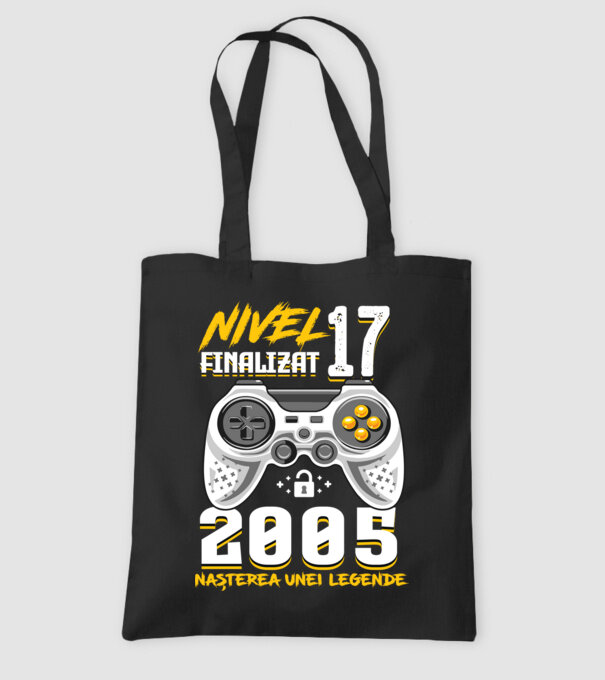 Nivel 17 finalizat. 2005 nașterea unei legende model negru pe tricou