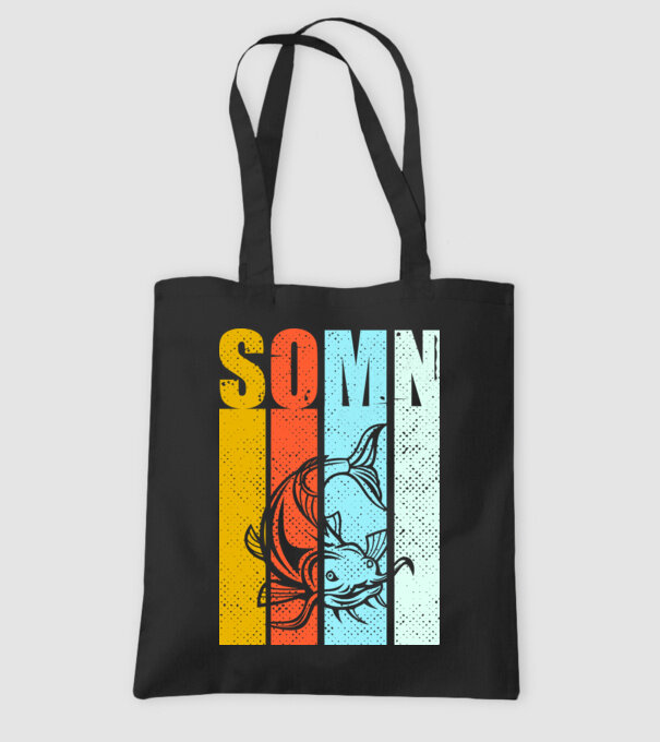 somn model negru pe tricou