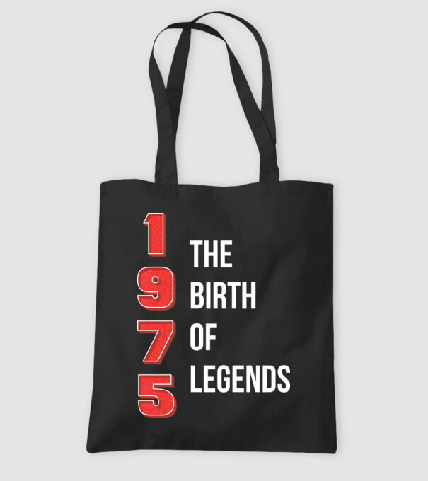 1975 the birth of legends model negru pe tricou