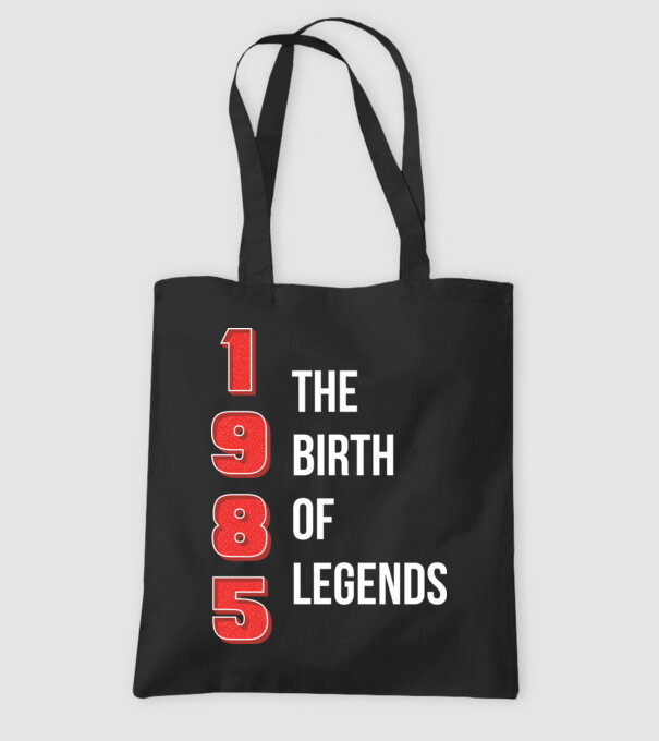 1985 the birth of legends model negru pe tricou