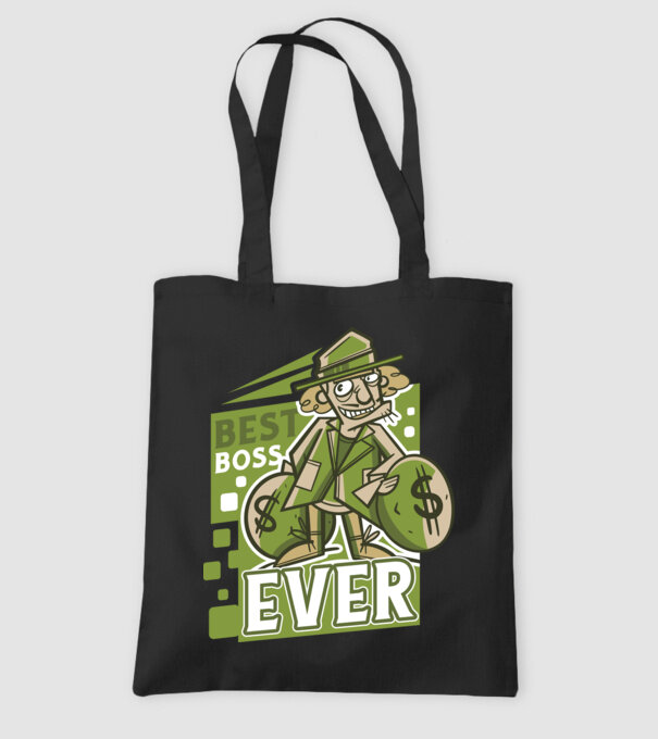 Best Boss Ever - Cel mai bun șef model negru pe tricou
