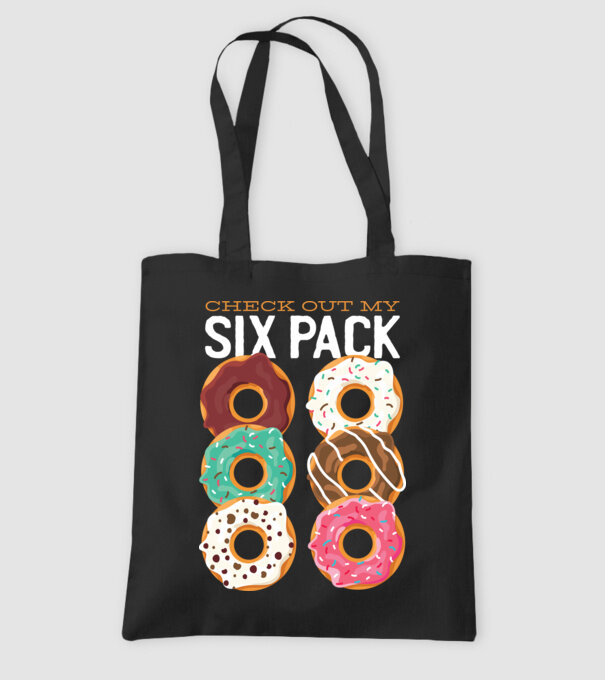 Check out my Six Pack model negru pe tricou