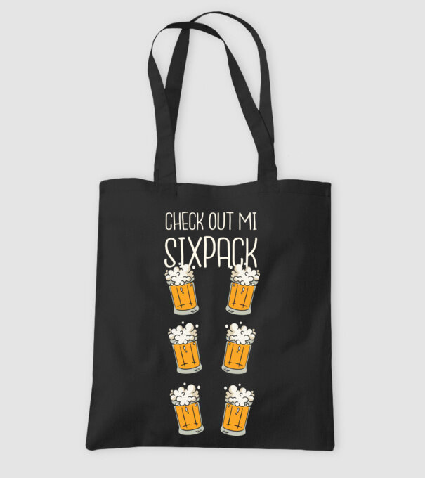 Check out my Six Pack Sörös model negru pe tricou