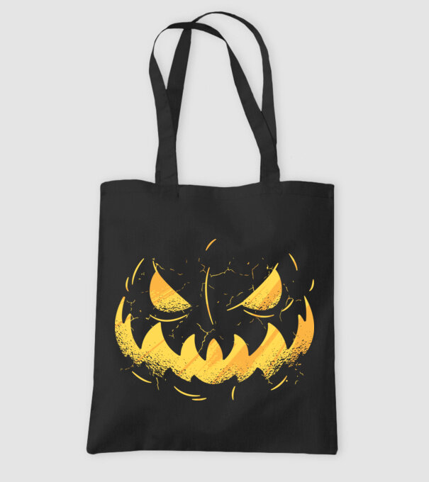 dovleac înfricoșător Halloween model negru pe tricou