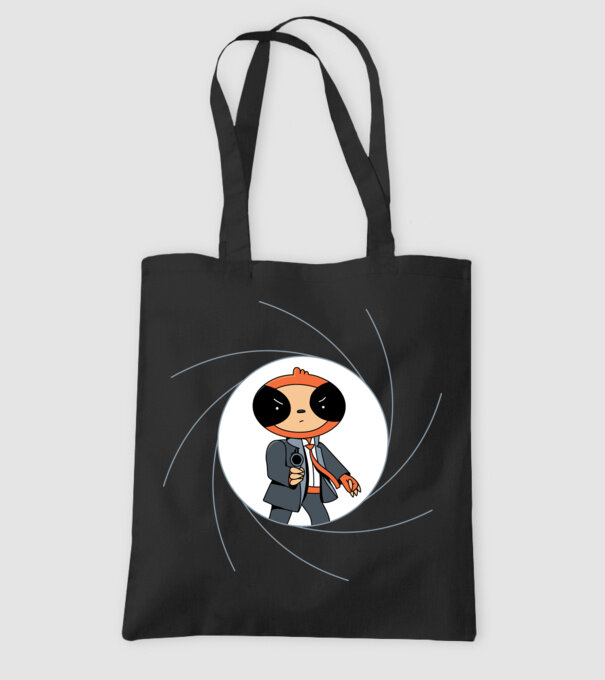 Leneș Bond 007 model negru pe tricou
