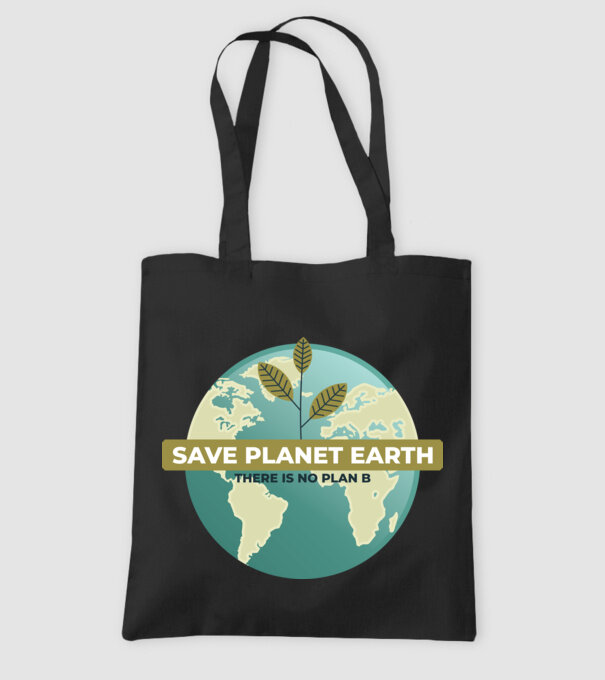 Să salvăm Pământul, nu există o altă planetă model negru pe tricou