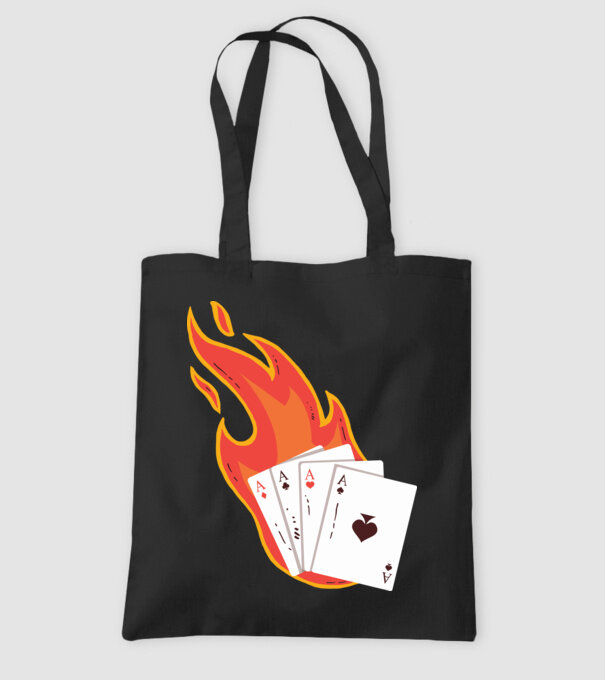 Poker model negru pe tricou