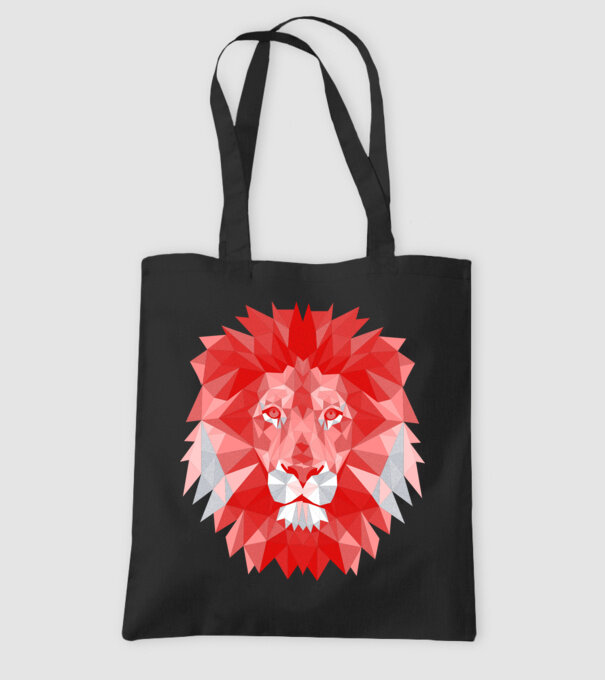 Red Lion model negru pe tricou