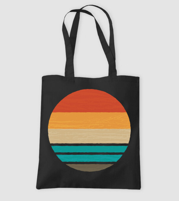 Fond Retro model negru pe tricou