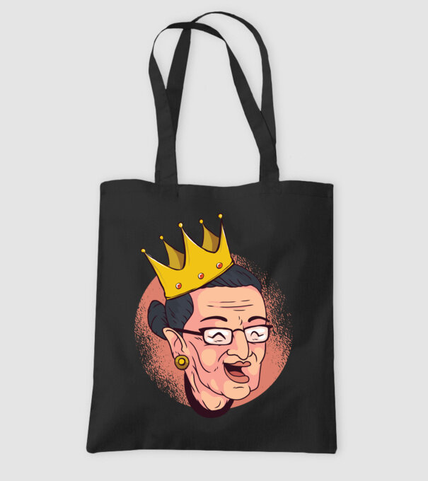 Ruth Bader Ginsburg model negru pe tricou