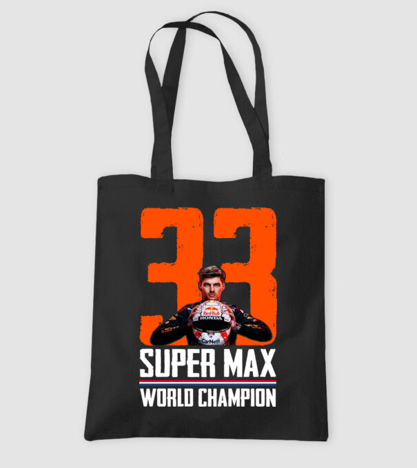 Super Max Formula 1 World Champion model negru pe tricou