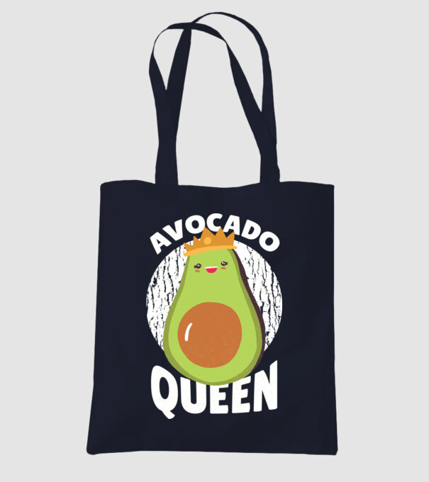 Avocado Queen Regina Avocado model albastru închis pe tricou