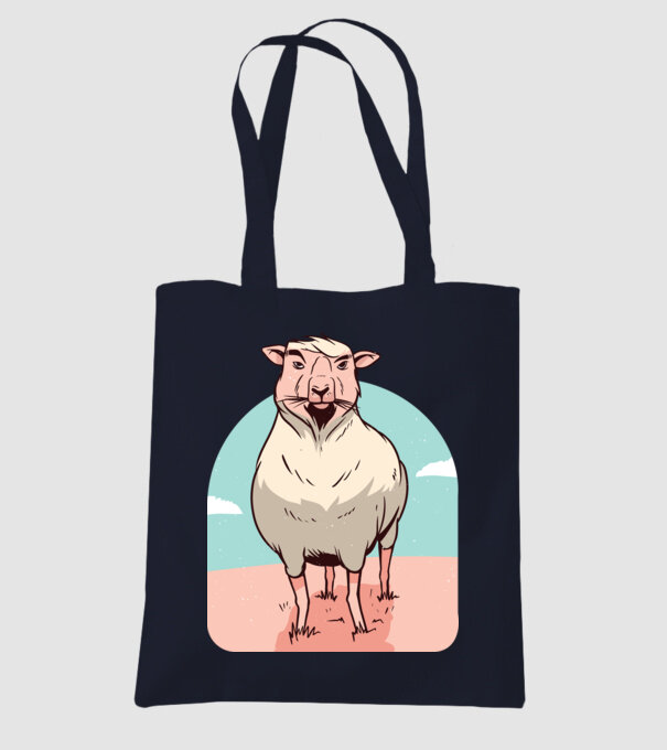 Miel Șobolan model albastru închis pe tricou