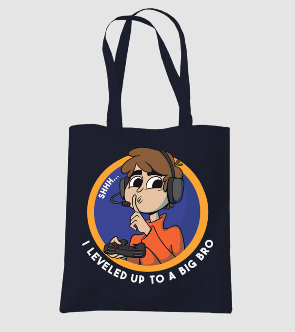 Gamer Frate mai mare model albastru închis pe tricou