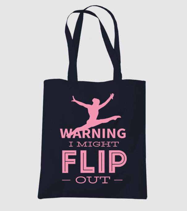 Gimnast model albastru închis pe tricou