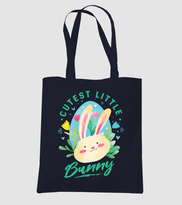 Cel mai dulce iepuraș model albastru închis pe tricou