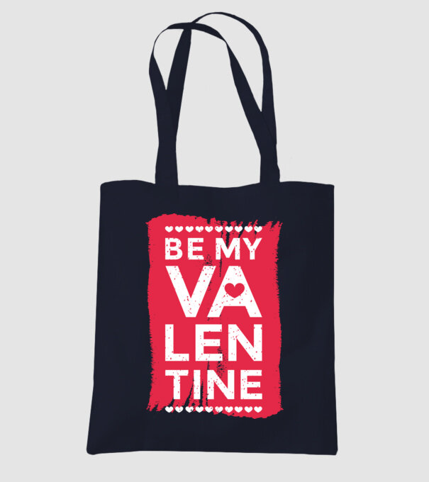 'Fii dragostea mea Tricou drăguț pentru Valentine''s Day' model albastru închis pe tricou