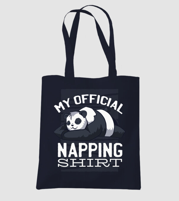 This is my official napping T-shirt, tricou amuzant odihnă model albastru închis pe tricou