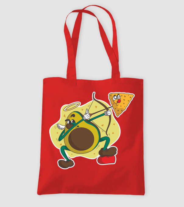 Dragoste de Avocado model roșu pe tricou