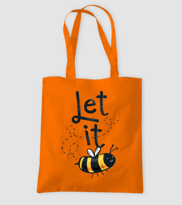 Let it bee - Apicultor model portocaliu pe tricou