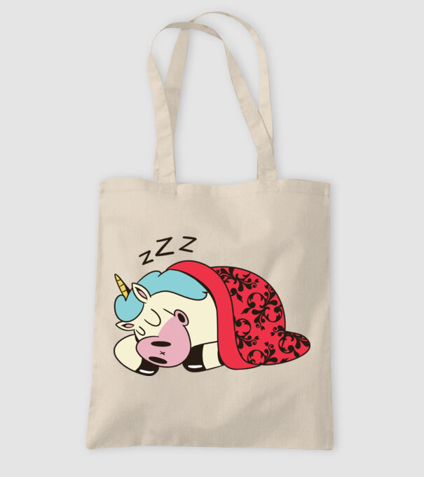 Unicorn adormit model nisipiu pe tricou
