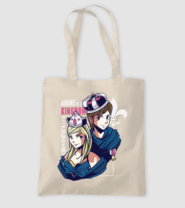 Anime este Regatul meu model nisipiu pe tricou
