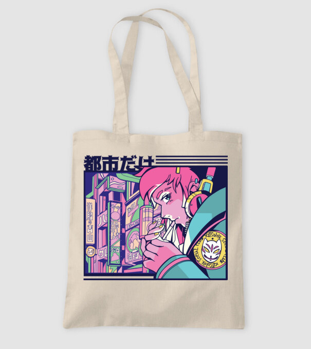 Anime Țigaretă model nisipiu pe tricou