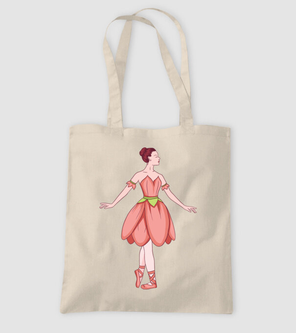 Balerină model nisipiu pe tricou