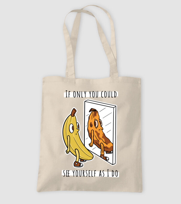 Oglindă Banană model nisipiu pe tricou