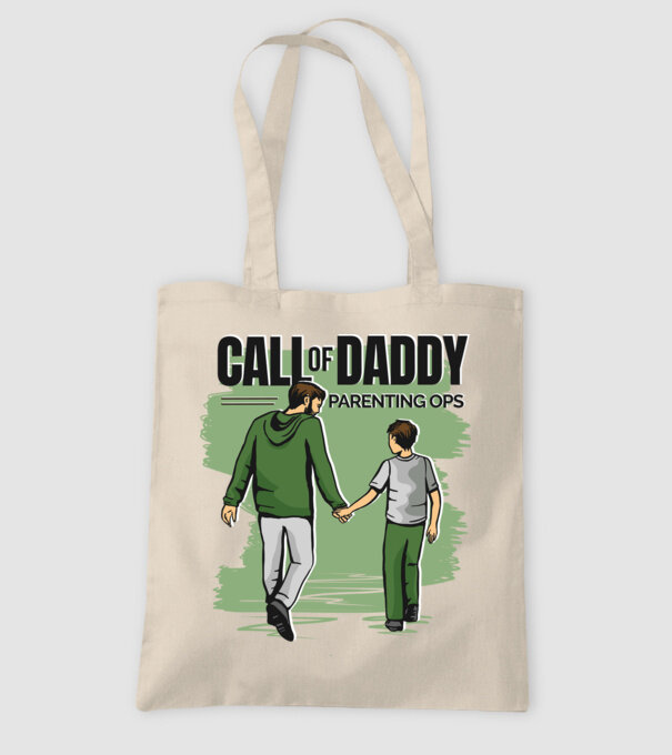 Call of Daddy - Pentru tata model nisipiu pe tricou