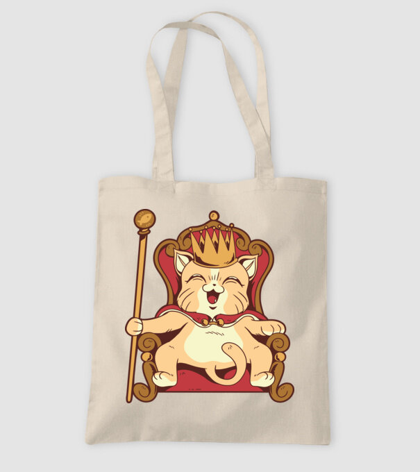 Cat King Pisică rege model nisipiu pe tricou