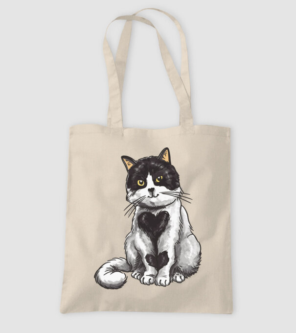 Pisicuță drăguță model nisipiu pe tricou