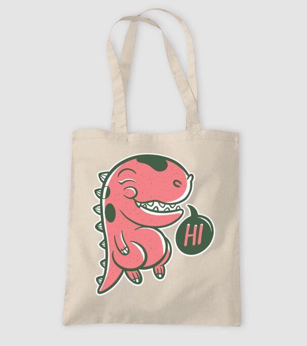 Dinozaur drăguț model nisipiu pe tricou