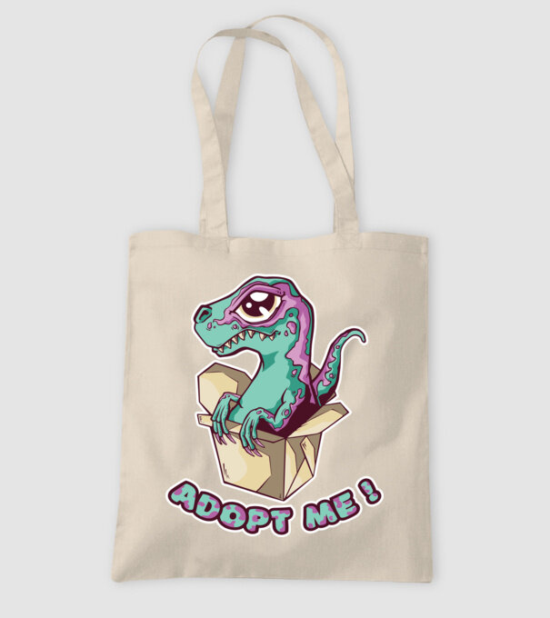 Raptor drăguț model nisipiu pe tricou