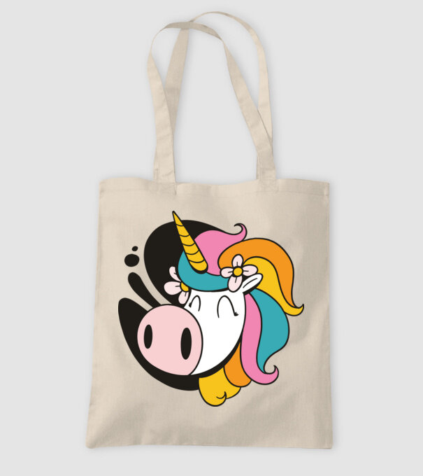Unicorn drăguț model nisipiu pe tricou