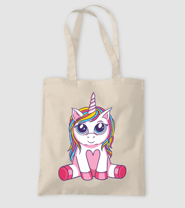 Unicorn drăguț model nisipiu pe tricou