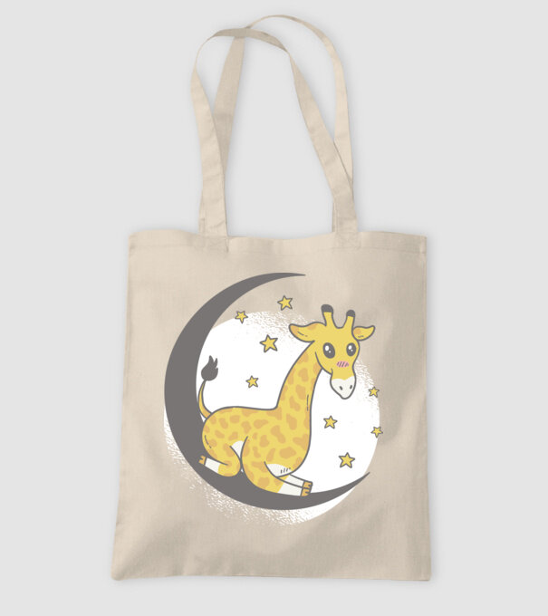 Girafă drăguță model nisipiu pe tricou