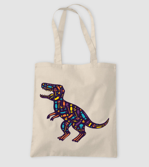 Dino bomboane model nisipiu pe tricou