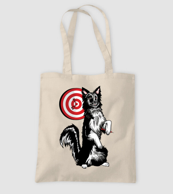Câine cu Darts model nisipiu pe tricou