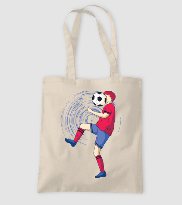 Fotbalist model nisipiu pe tricou