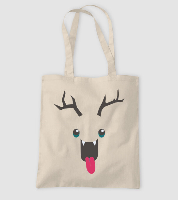 Funny Deer model nisipiu pe tricou