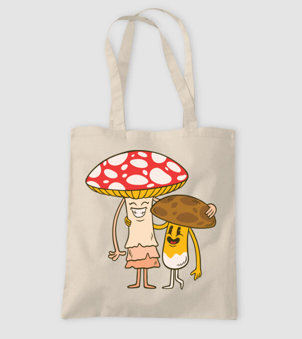 Familie Ciuperci model nisipiu pe tricou
