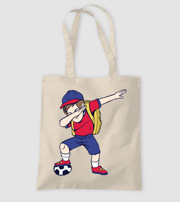 Școlar Fotbalist DAB model nisipiu pe tricou