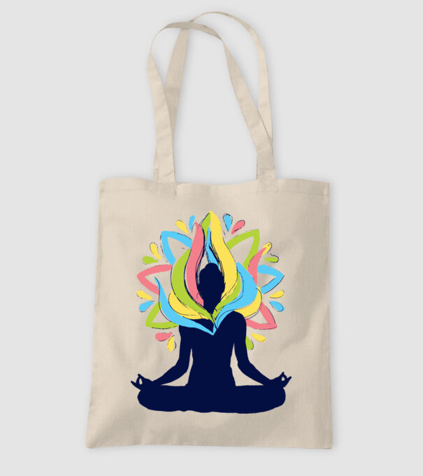 Energii Yoga Meditație model nisipiu pe tricou