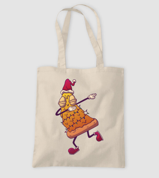 Pizza de Crăciun DAB model nisipiu pe tricou
