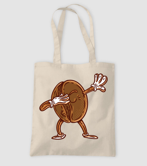 Cafea DAB model nisipiu pe tricou