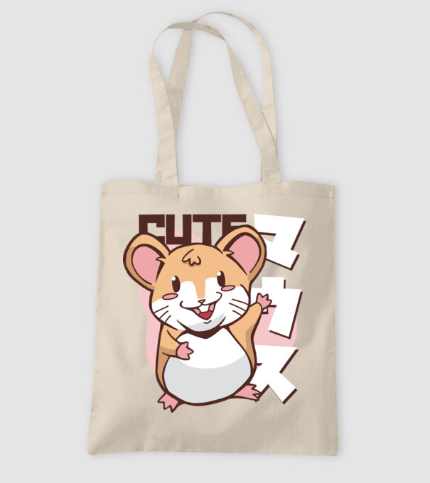Șoarece Kawaii model nisipiu pe tricou