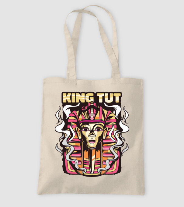 King Tut - Faraonul Tutankhamon model nisipiu pe tricou