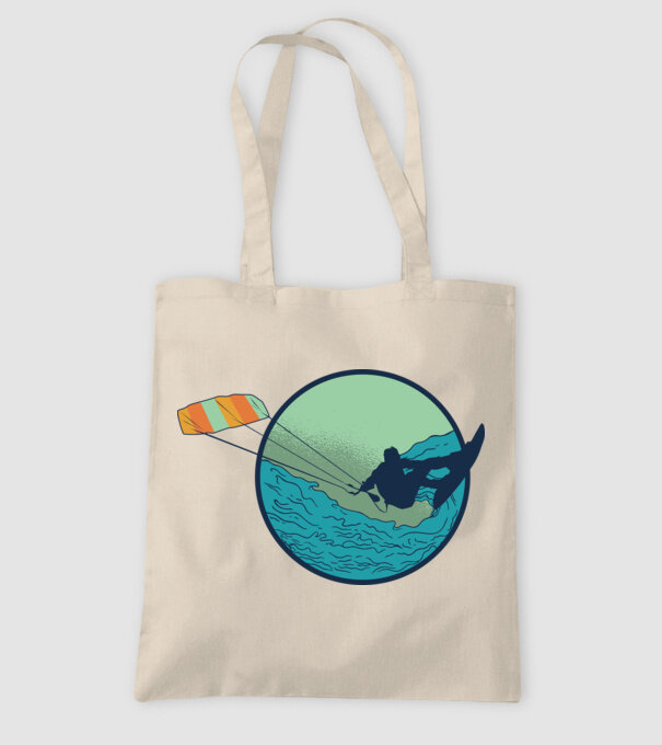Tricou Kitesurf model nisipiu pe tricou